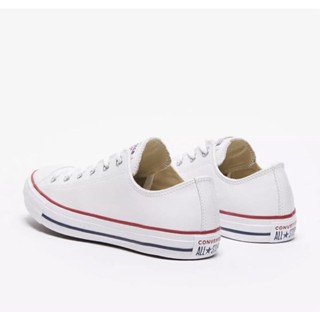 ♠❧รองเท้าผ้าใบหนัง Converse All Star Leather ox ลิขสิทธิ์แท้รองเท้าผ้าใบผู้หญิงชาย