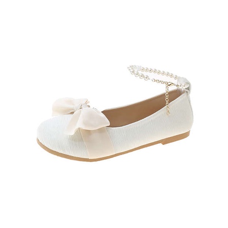 mary-jane-shoes-summer-2023-ใหม่-pearl-bow-flats-shallow-mouth-fairy-style-with-skirt-single-shoe-woman