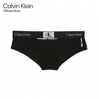 CALVIN KLEIN กางเกงชั้นในผู้หญิง ทรง Hipster รุ่น QF7295AD ACH - สีดำ