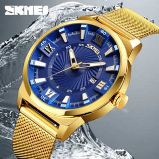 skmei ธุรกิจนาฬิกาผู้ชายแฟชั่นญี่ปุ่นเคลื่อนไหวนาฬิกากันน้ำ
