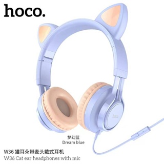 Hoco W36 หูฟัง​ครอบ​หู​ที่​เสียบ​สาย​สำหรับ​เจ็ก​3.5​mm​ ใหม่ล่าสุด​ แท้100%