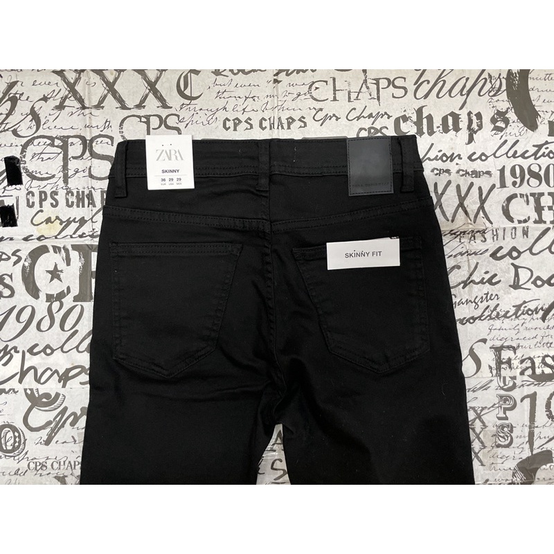 zara-super-black-skinny-jeans-size-29-กางเกงยีนส์ชาย-เดฟชาย-เดฟผ้ายืด-presented-by-toon-bodyslam-กางเกงยีนส์พี่ตูน-มือ-1