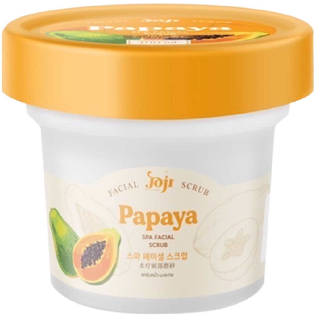 joji-secret-young-papaya-spa-facial-scrub-100g-100g-สครับผิวหน้า