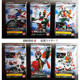 ❤❤❤🌸💮Shodo Shodo-X7 มดแดง kamen rider masked rider มาสค์ไรเดอร์ Shodo V3 V5 SHODO X แยก