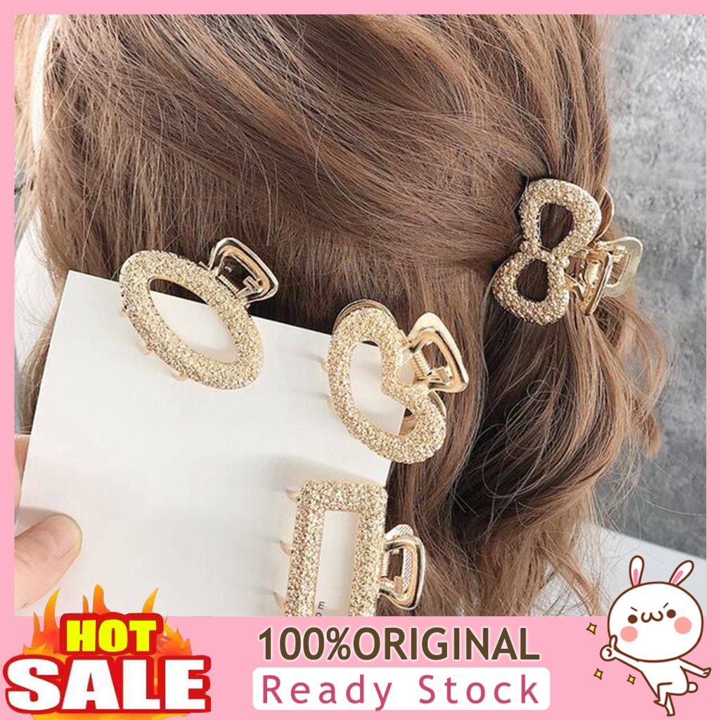 b-398-claw-clip-multi-styles-elegant-temperament-simple-hair-decoration-alloy-bowknot-rectangle-heart-moon-ellipse-women-head-back-hair-clip-for-dating