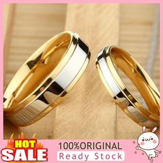 [B_398] Fashion Lover Couples Women Steel Engagement Wedding Band Jewelry