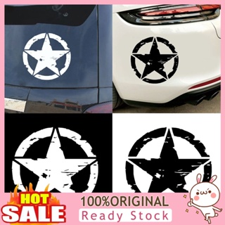 [B_398] Circle Star Reflective Car-Styling Body Window Decals Decor