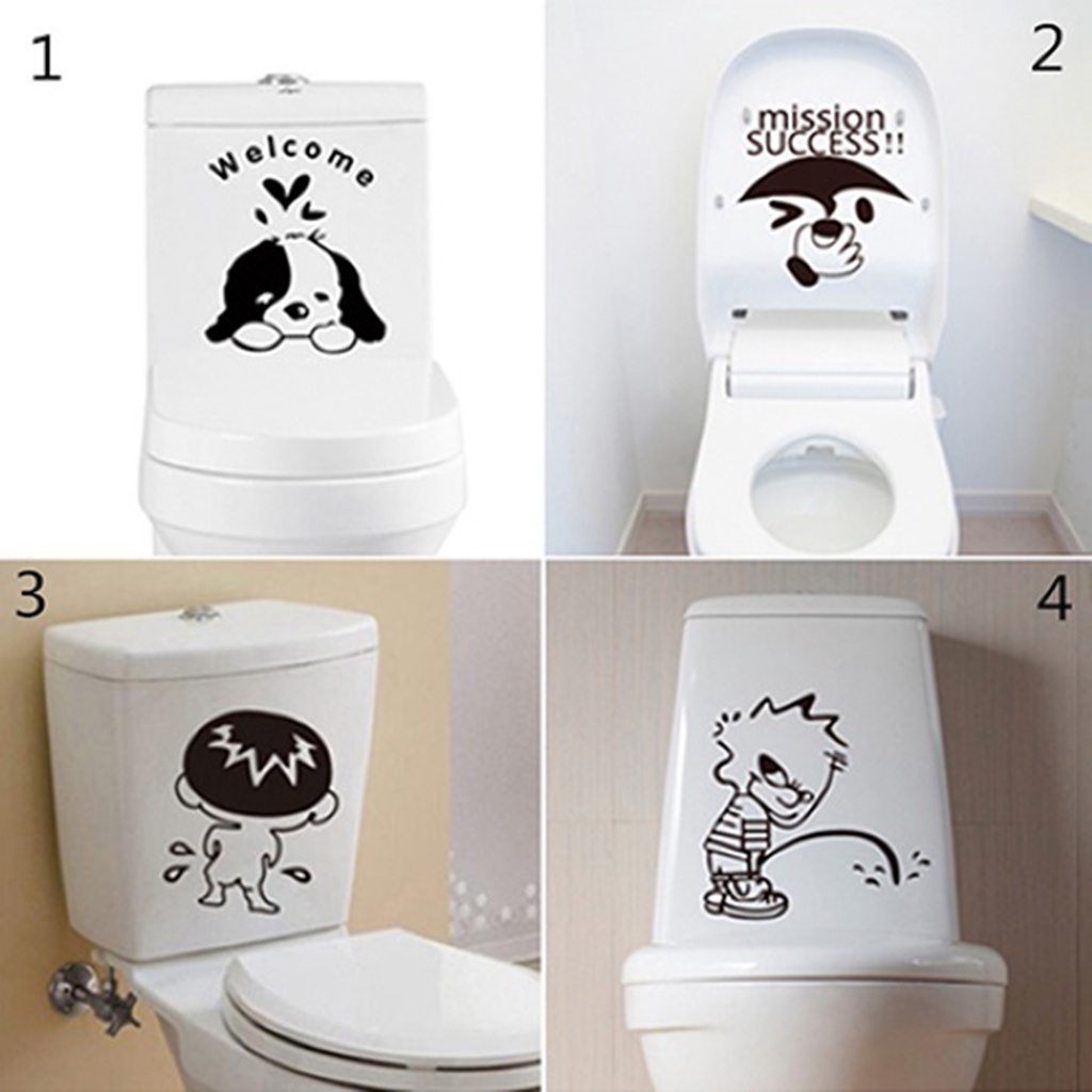 b-398-1pcs-sticker-practical-waterproof-art-decals-toilet-for-wall