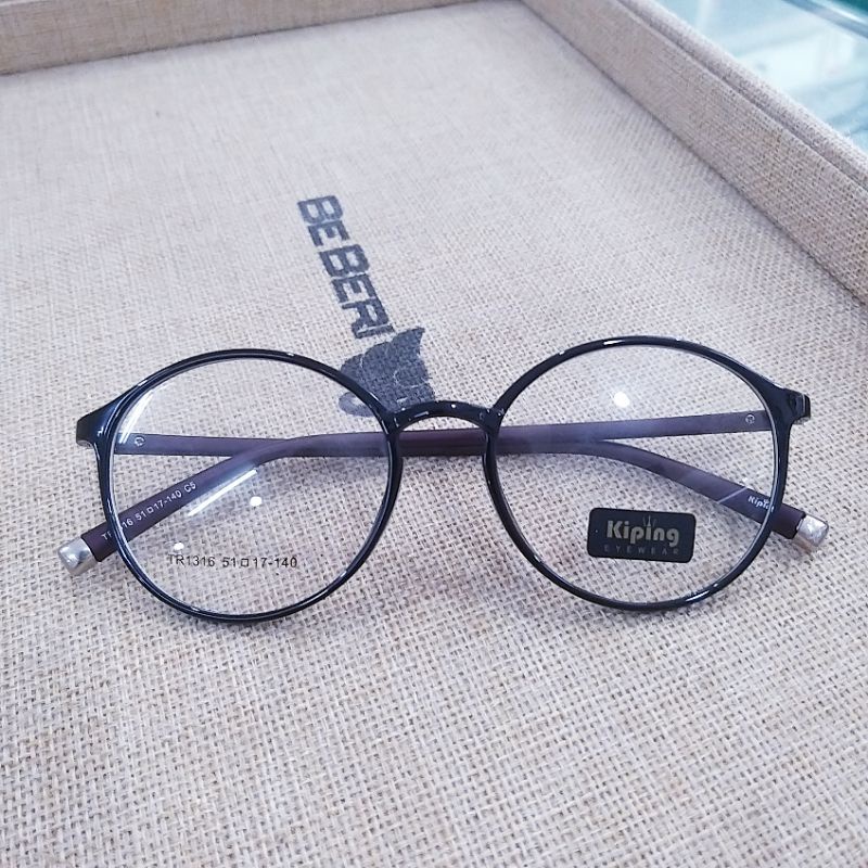 แว่นตา-กรอบแว่นสายตา-รุ่น-kp01-แว่นสายตา-แว่นตาพลาสติกเนื้อวัสดุtr90-กรอบสำหรับตัดเลนส์-ตัดเลนส์สายตา