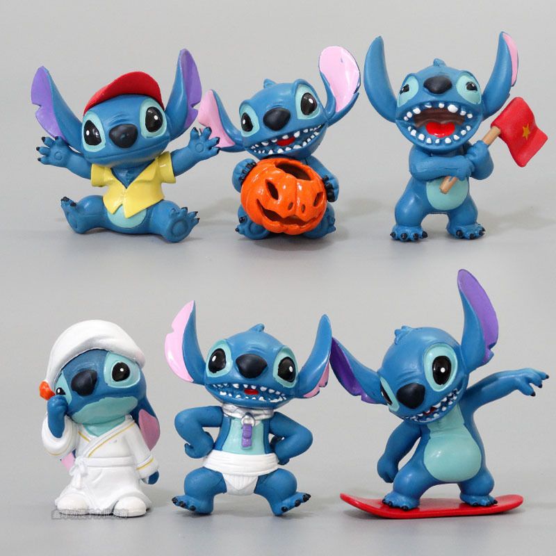 stitch-lilo-และ-stitch-pumpkin-stitch-hand-run-6-dolls-ตุ๊กตาโมเดลเครื่องประดับ