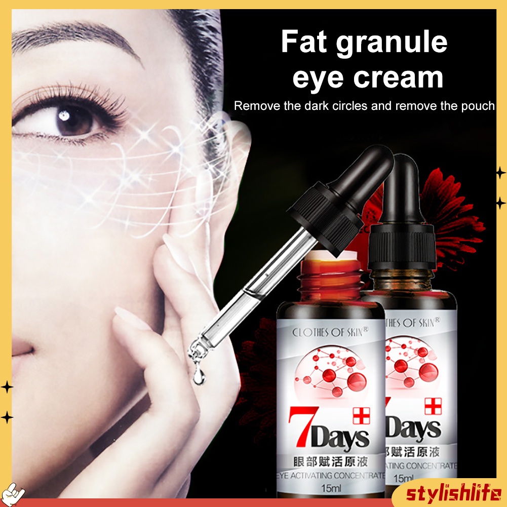 {stylishlife} 15ml Ingredient Hydrating Black Circle Remove Eye Skin