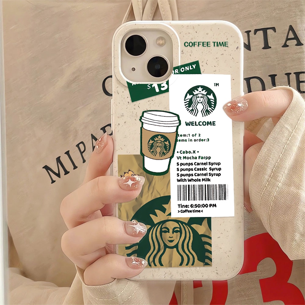 เคสโทรศัพท์มือถือแบบนิ่ม-ลายถ้วยกาแฟ-สีขาว-สําหรับ-iphone-14promax-11-13-12-7-8-plus-x-xr-xsmax