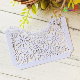 【AG】Lace Flower Greeting Card Carbon Steel Cutting Die DIY Scrapbook Mould