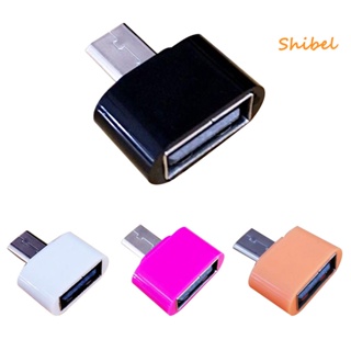 HOT_ Universal Mini Micro เป็นตัวเชื่อมต่ออะแดปเตอร์ USB 2.0 OTG สำหรับมือถือ