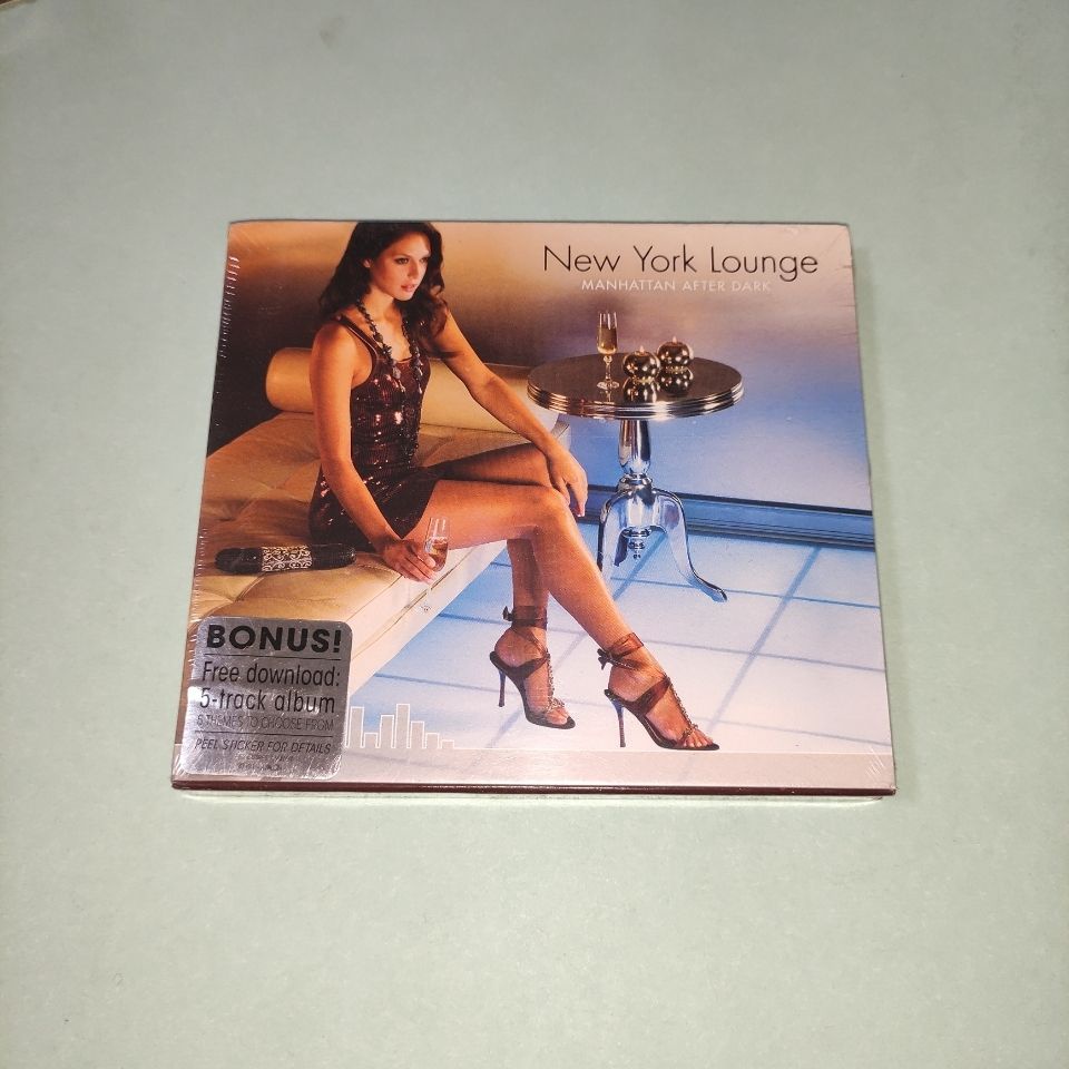 cd-ดนตรีแจ๊สอิเล็กทรอนิกส์-new-york-lounge-cd-ใหม่ยังไม่ได้เปิด