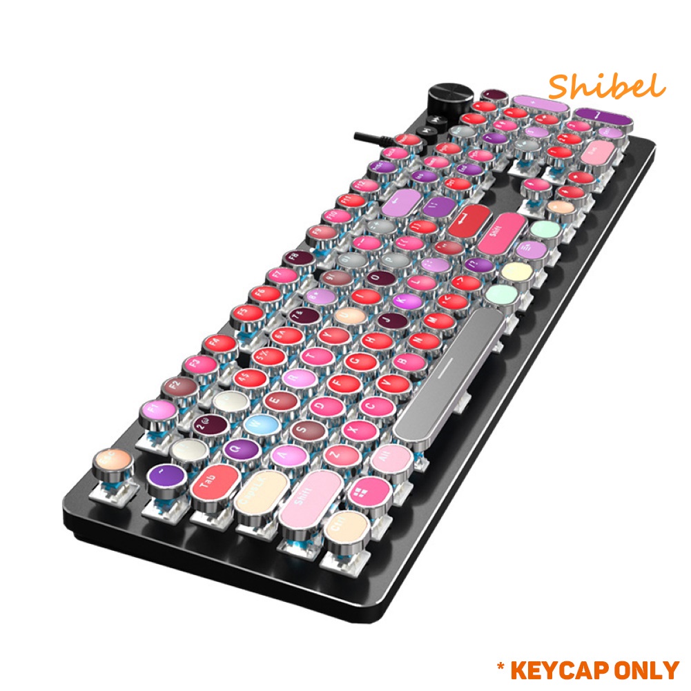 hot-104-ชิ้น-เซ็ต-pbt-round-key-caps-keycaps-สำหรับคีย์บอร์ด-cherry-mechanical