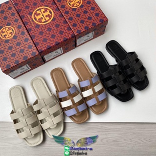 Tory Burch womens flat summer sandal outdoor street slipper casual flip flop size35-40