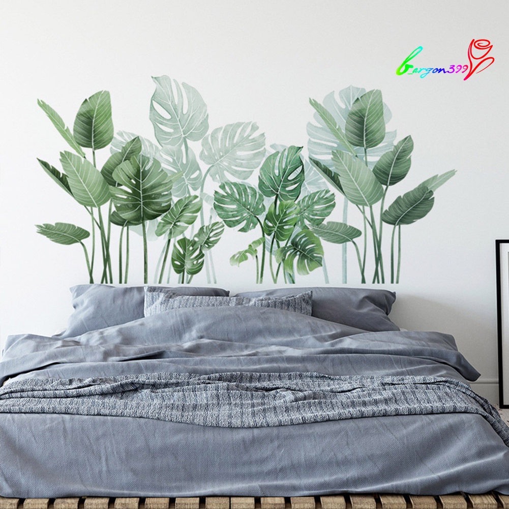 ag-monstera-leaves-removable-mural-diy-wall-sticker-living-room-decal