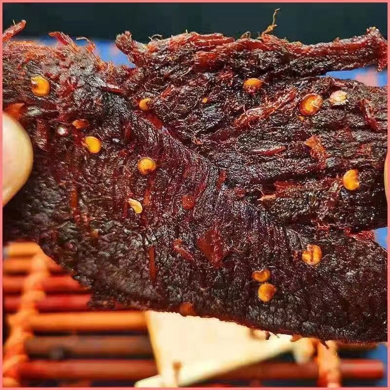 beef-jerky-มองโกเลียในแท้แบบพิเศษ-หั่นฝอยและตากแห้งพิเศษ-ยามว่าง-สำนักงานกลางแจ้ง-gourmet-snacks-internet-celebrity-s