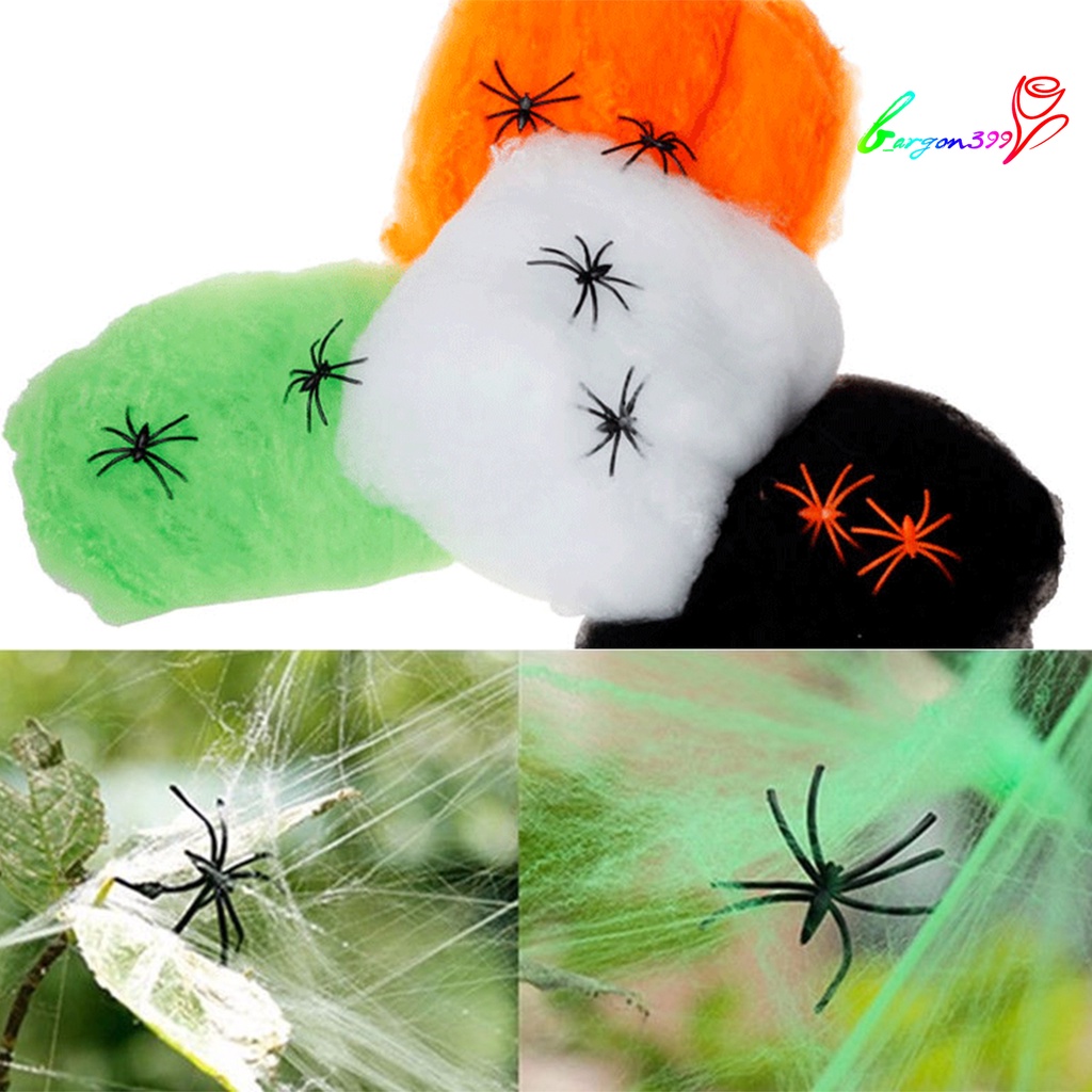 ag-spider-web-solid-color-decorative-vivid-artificial-spider-web-spiders-for-halloween