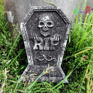 【AG】Tombstone Ornaments Eye-catching Add Atmospheres Foam Outdoor Halloween Headstone for Party