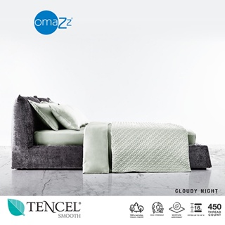 Omazz ผ้าปู 5ฟุต 1ชิ้น Collection Tencel Smooth รหัส Cloudy Night