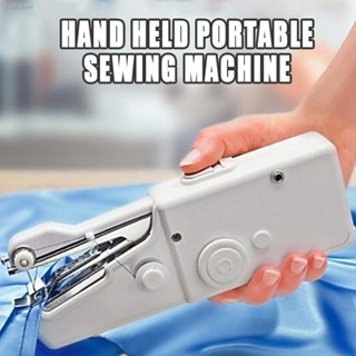 พร้อมสต็อก จักรเย็บผ้ามือถือ เครื่องเย็บผ้าขนาดพกพา ที่เย็บผ้าขนาดเล็ก Handheld Sewing Machine