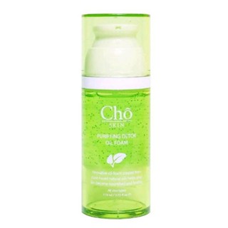 cho โช โฟมล้างหน้า purifying detox oil foam 120ml