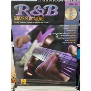 GUITAR PLAY-ALONG VOL.15 : R&B W/CD (HAL)073999465259