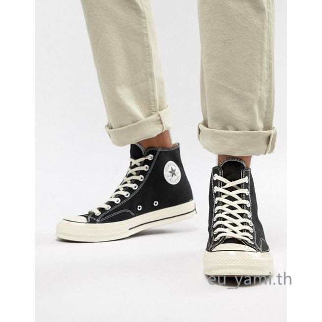 ของแท้100-converse-chuck-taylor-all-star-70-hi-classic-repro-black-สีดำ-รองเท้า-คอนเวิร์ส