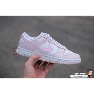 ✆♞❤️ลดเพิ่ม 300.- ทักแชทรับโค้ด❤️ Nike รองเท้า W Dunk Low Pink Paisley FD1449-100 - แท้/ป้ายรองเท้าผ้าใบผู้ชาย