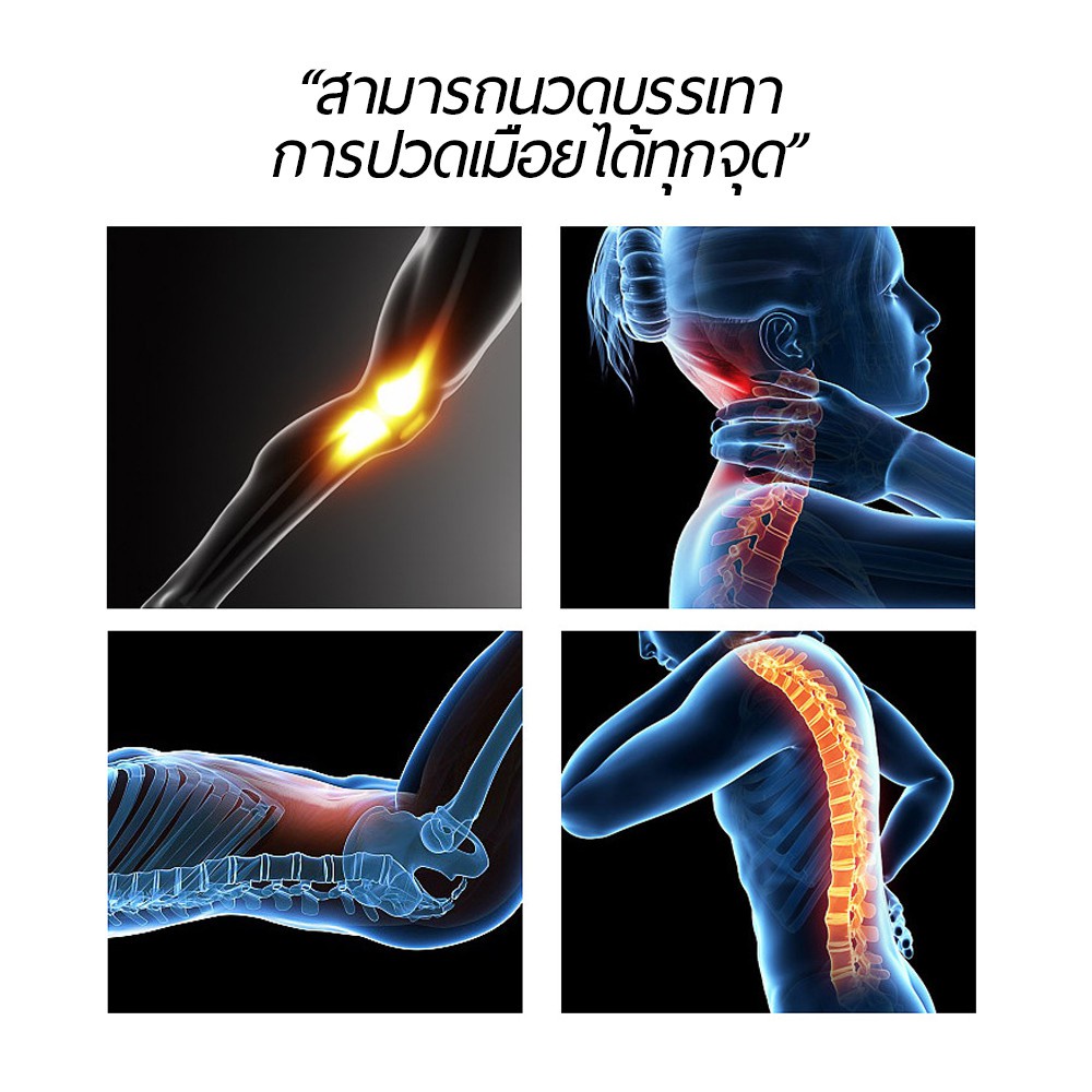 ปืนสำหรับนวดตัว-ปืนนวดเพื่อผ่อนคลาย-ปืนนวดฟิตเนส-ปืนนวดตัว-มีหัวนวด-5-แบบ