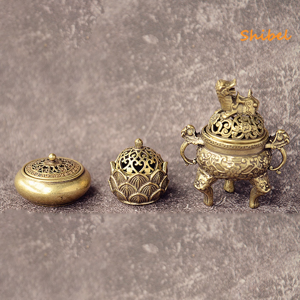 hot-ที่ใส่ธูปลายดอกบัวบรรเทาทองเหลืองธูปงานฝีมือละเอียดอ่อนสำหรับตกแต่ง-กระถางธูป-ขนาดเล็ก-สร้างสรรค์-สําหรับงานฝีมือในร่ม