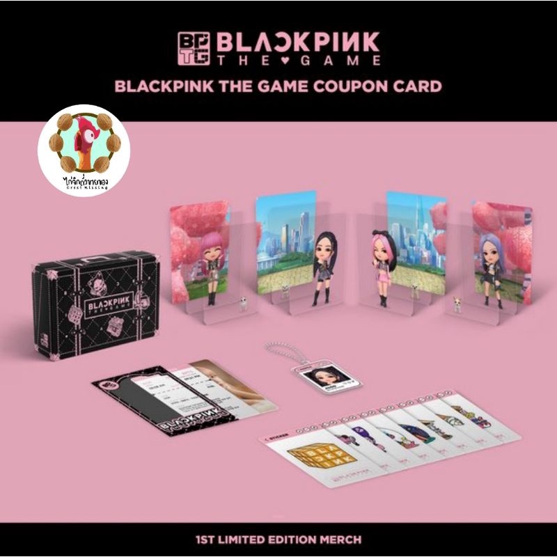 พร้อมส่ง-ไม่แกะ-เลือก-การ์ด-blackpink-the-game-coupon-card-เกม-จีซู-เจนนี่-โรเซ่-ลิซ่า