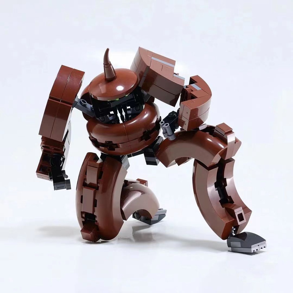 เข้ากันได้กับ-lego-moc-ความแปรปรวนของอุจจาระ-mech-การตกแต่งรถที่สร้างสรรค์ของขวัญให้รูปปั้นทรายของเล่นหุ่นยนต์ทำมือ