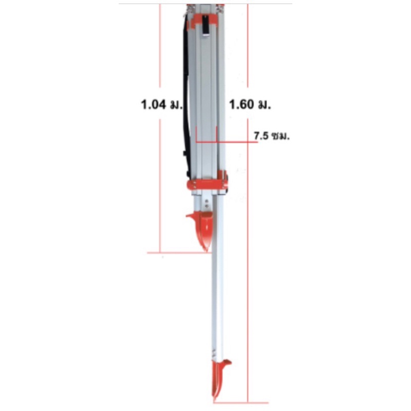 ขาตั้งกล้องวัดมุมและtotal-station-แบบอลูมิเนียม-ยี่ห้อ-cst-รุ่น-k8