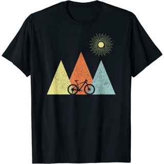 จักรยานเสือภูเขาวินเทจ Mtb จักรยานขี่จักรยานนักปั่นจักรยาน Biker Gift T-shirt : เสื้อผ้า รองเท้า และเครื่องประดับ