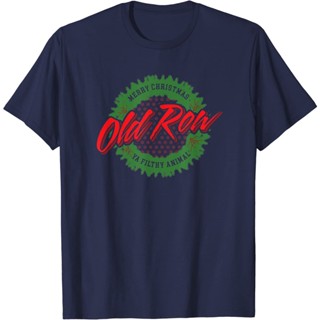 เสื้อยืด Old Row Merry Christmas Ya Filthy Animal : เสื้อผ้า รองเท้า และเครื่องประดับ