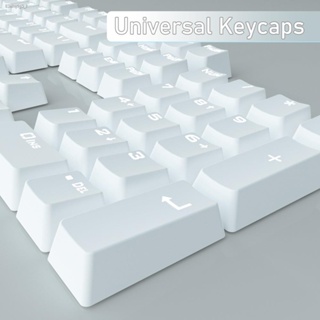 AULA ABS Mechanical two-color keycap 106 Keys Grey + White High Qualty Detachable Light Transmission Keycap