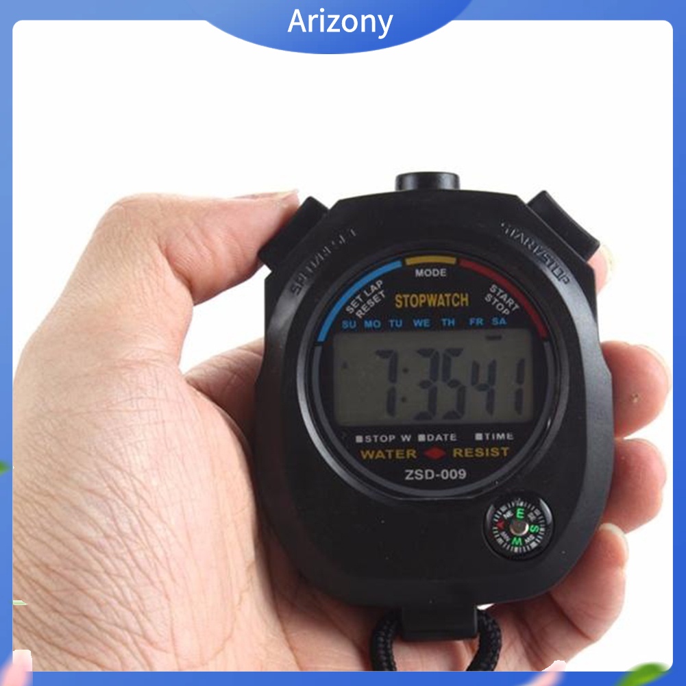 arizony-นาฬิกาจับเวลาดิจิตอล-lcd-แบบจับเวลา