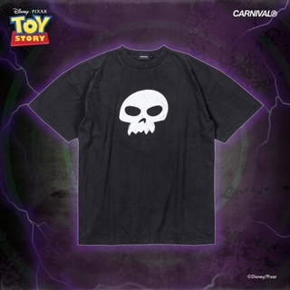 CARNIVAL X TOY STORY SKULL OVERSIZED T-SHIRT BLACK