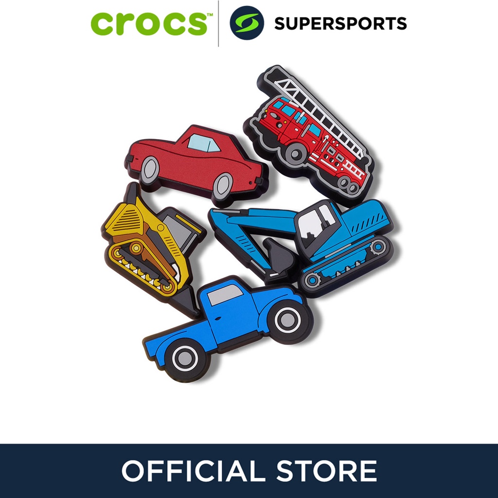 crocs-jibbitz-lights-up-cars-trucks-5-pack-ตัวติดรองเท้า