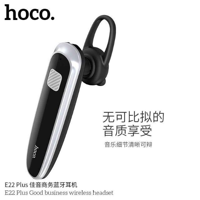 hoco-e22-plus-ของแท้-100-หูฟังบลูทูธไร้สาย-good-business-wireless-headset