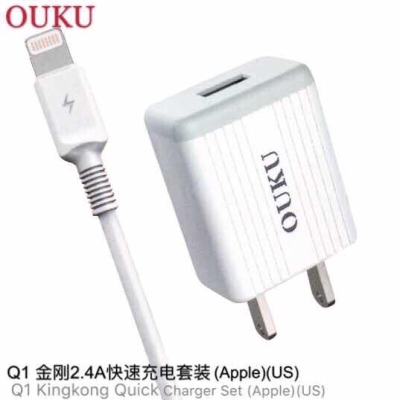 ouku-q1-สายชาร์จพร้อมปลั๊ก-charger-set-fast-charging-2-4a-สำหรับ-micro-usb-typec-สายชาร์จ-หัวชาร์จ