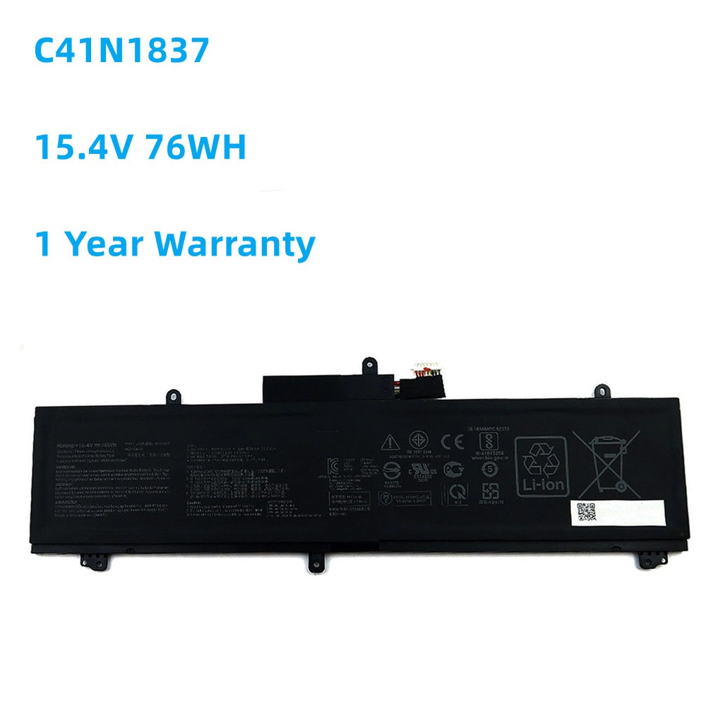 New Genuine C41N1837 Replacement Battery For ASUS ROG Zephyrus G15 GA502 & M15 GU502G Series