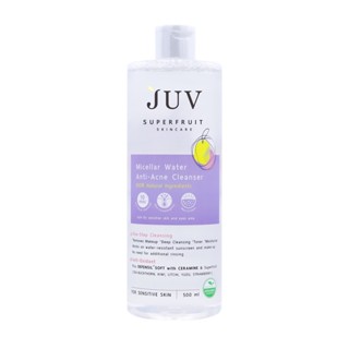 JUV Micellar Water Anti- Acne Cleanser 500 ml.