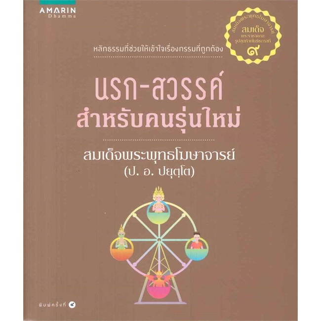 หนังสือ-นรก-สวรรค์สำหรับคนรุ่นใหม่-ใหม่-ผู้เขียน-สมเด็จพระพุทธโฆษาจารย์-ป-อ-ปยุตฺโต-อ่านเพลิน