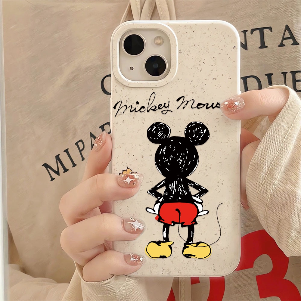 เคสโทรศัพท์มือถือแบบนิ่ม-ลายมิกกี้-มิกกี้-สีขาว-สําหรับ-iphone-14promax-11-13-12-7-8-plus-x-xr-xsmax