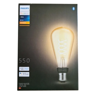 Philips Hue White Filament ST72 Edison 7W (550 Lumen) E27 LED Smart Light Bulb
