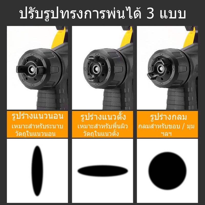 diamond-เครื่องพ่นสี-กาพ่นสีไฟฟ้า-เครื่องพ่นสีไฟฟ้า-บ้าน-กาพ่นสี-500w-ใช้ได้ทั้งสีน้ำ-สีน้ำมัน-800ml